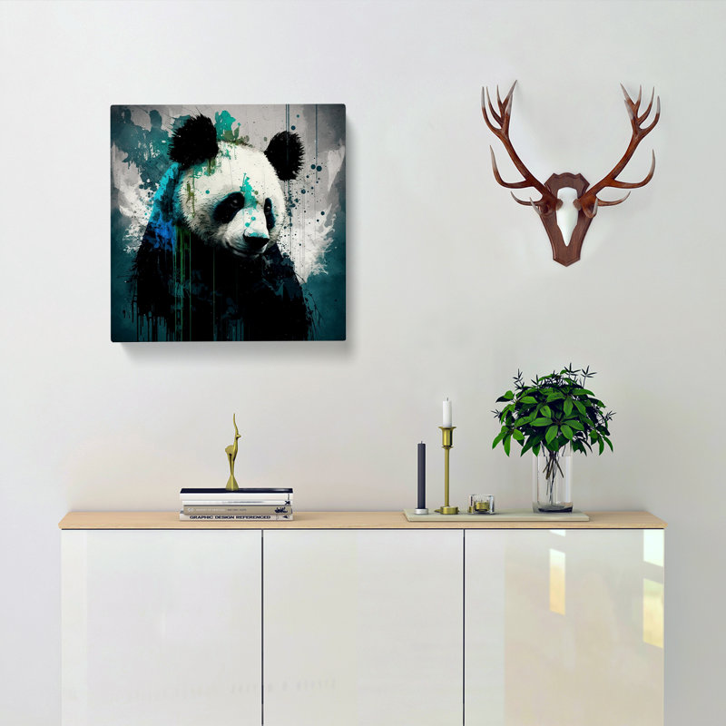 Panda - Wrapped Canvas