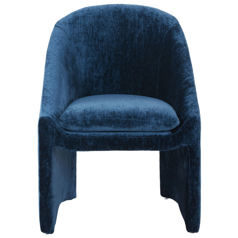 Kagan Chenille Dining Chair, Navy