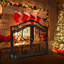 Robinett 1 Panel Iron Fireplace Screen