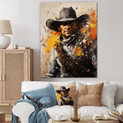 Popart Cowboys Journey III  Cowboys Wall Art