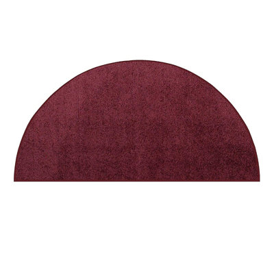 Modern Plush Pet and Kids Friendly Solid Color Area Rugs, Stain & Fade Resistance, Bedroom, Playroom and Kidsroom, Event, Wedding, Perfect for Living Room, Dining Room, Cranberry Rug