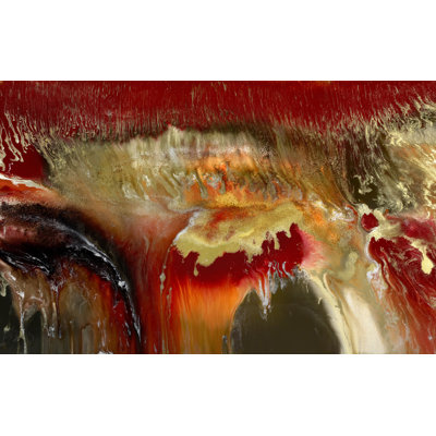Feu et or par Blakely Bering, reproduction d'art sur toile tendue