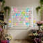 47.24'' Wall-Mounted Display Rack Wrapping Paper Ribbon Holder-175632544
