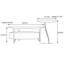 Table basse lumineuse et luxueuse