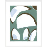 Contemporary Blues 9 Painting by Andrea Stokes