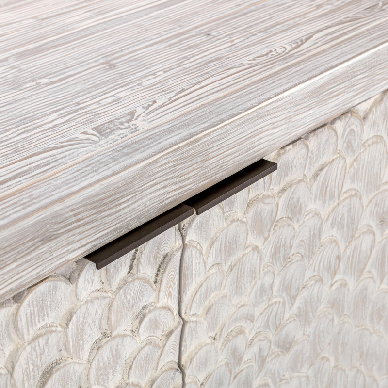Astrid 174'' Solid Wood Sideboard