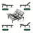 Adjustable Bed Frame with Wireless Remote - Zero Gravity, Anti-Snore & Memory Presets - Electric Head/Foot Incline, Height Adjustable - Black-1842960947