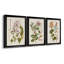 «Vintage Flowering Trees II», ensemble de 3 impressions sur toile encadrées-428839002-428839007