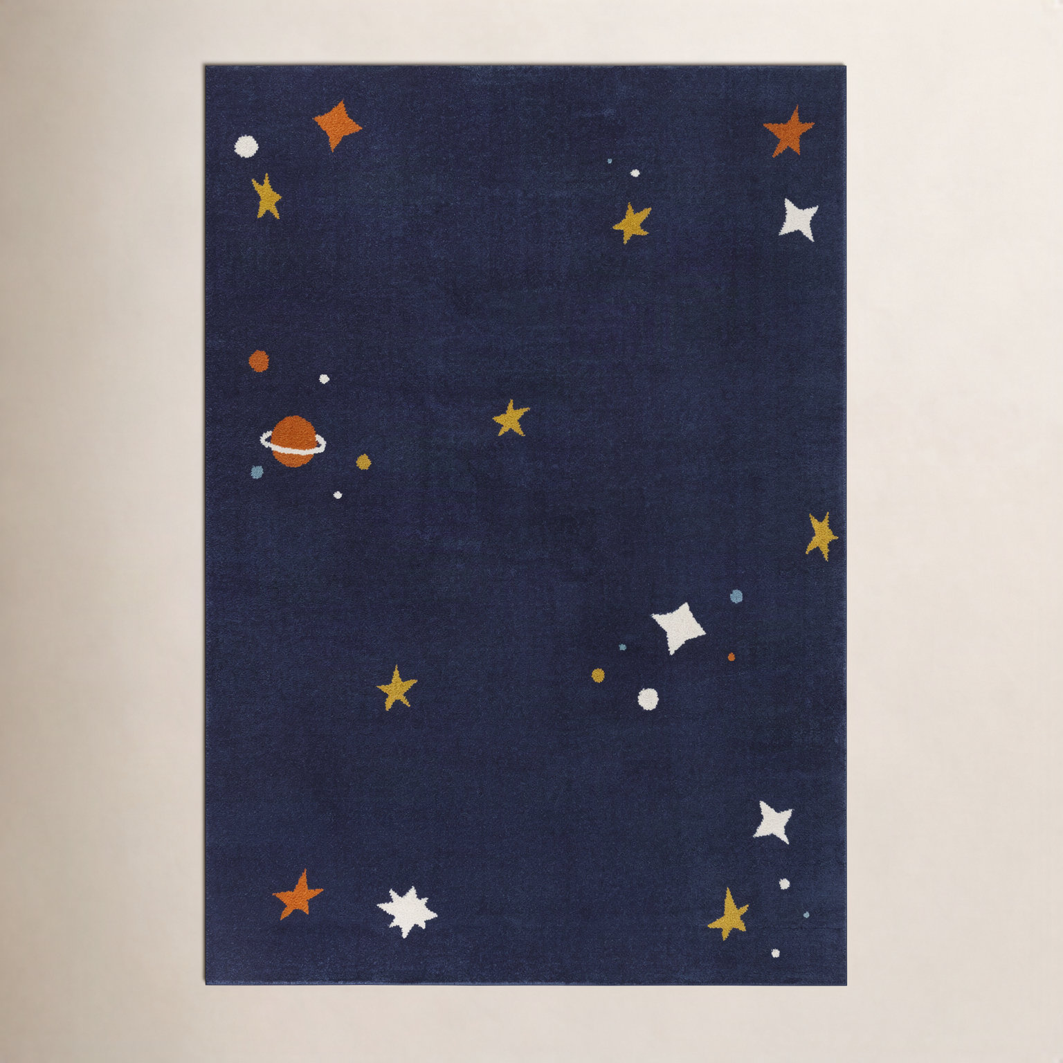 Roder Geometric Area Rug, Rectangle 5'3" x 7'