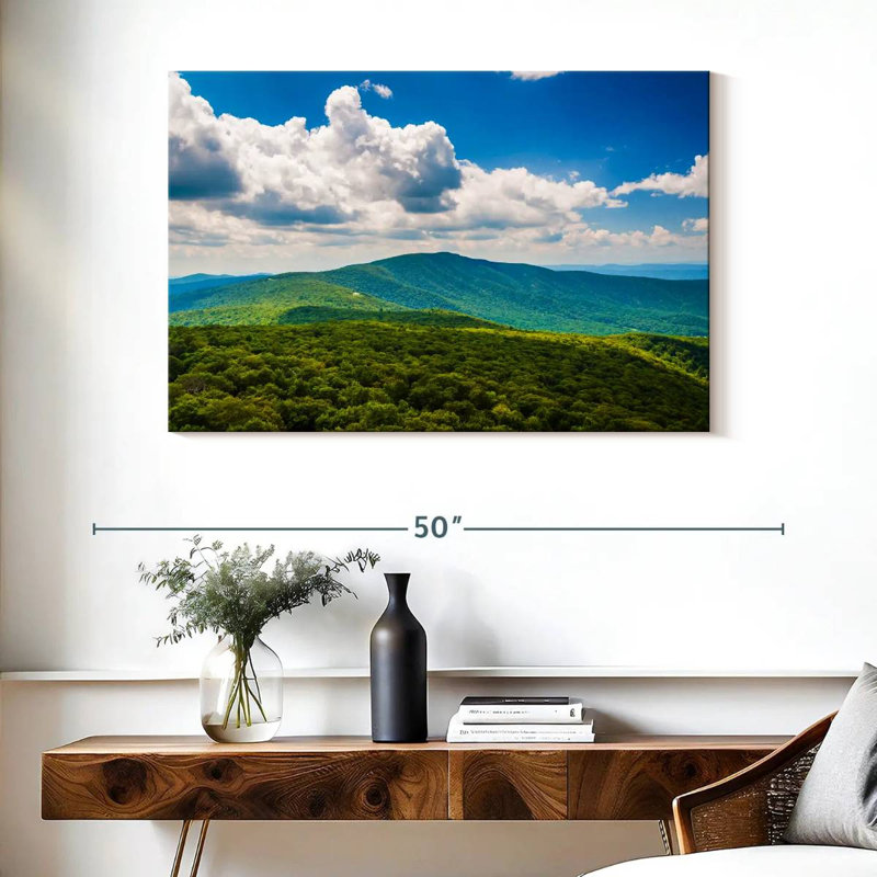 Scène Alvord Blue Ridge Mountains, H 26 po x l 39 po