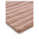 Handcrafted Microfibre Rug in Peach
