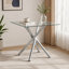 Table haute de bar carrée de 91 cm (36 po) de hauteur, style bistro/pub, avec repose-pieds en métal-412905593-412905594