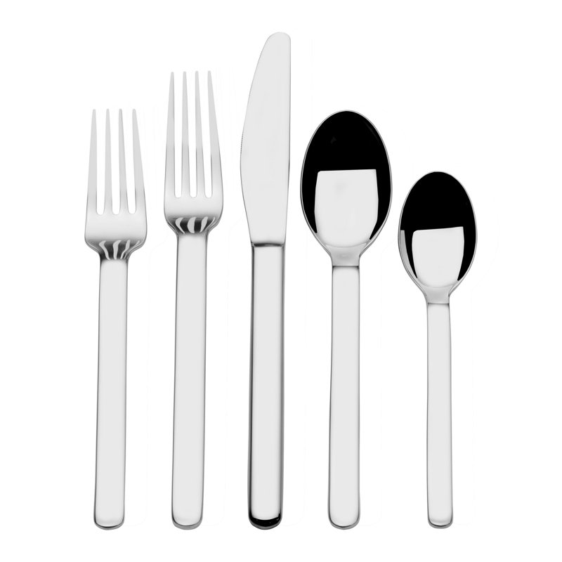 Mikasa Mikasa Bryson 20-Piece Stainless Steel Flatware Set, Service For 4