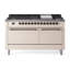 ILVE Nostalgie II 60 in Dual Fuel Range, 9 Burner, Griddle-243633806-243633801