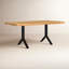 TRIX Solid Wood Dining Table-1909652685-1909652684