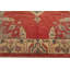 Tapis de la zone en laine beige/orange 8 pi 11 po x 12 pi 1 po one-of-kind à la main noué la Espada