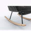 Wood+Metal Rocking Chair
