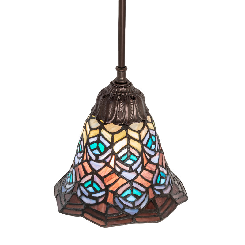 Amyrical 1 - Light Pendant, Jade/Purple/Beige/Blue