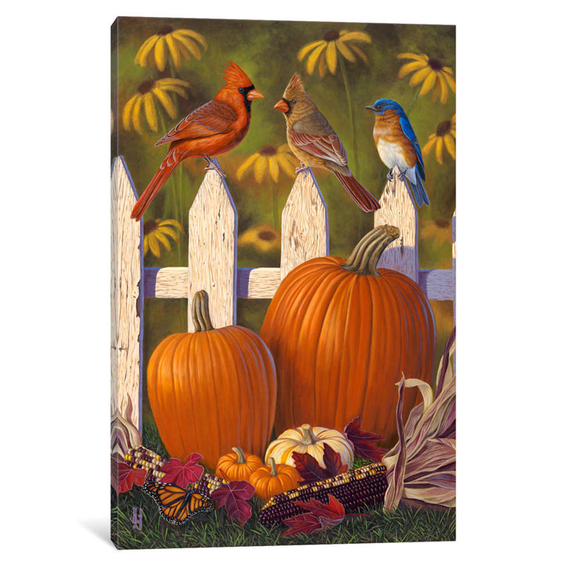 Autumn Harvest by Jeffrey Hoff - No Frame Painting on Canvas, 66.04 cm H x 45.72 cm W x 1.91 cm D