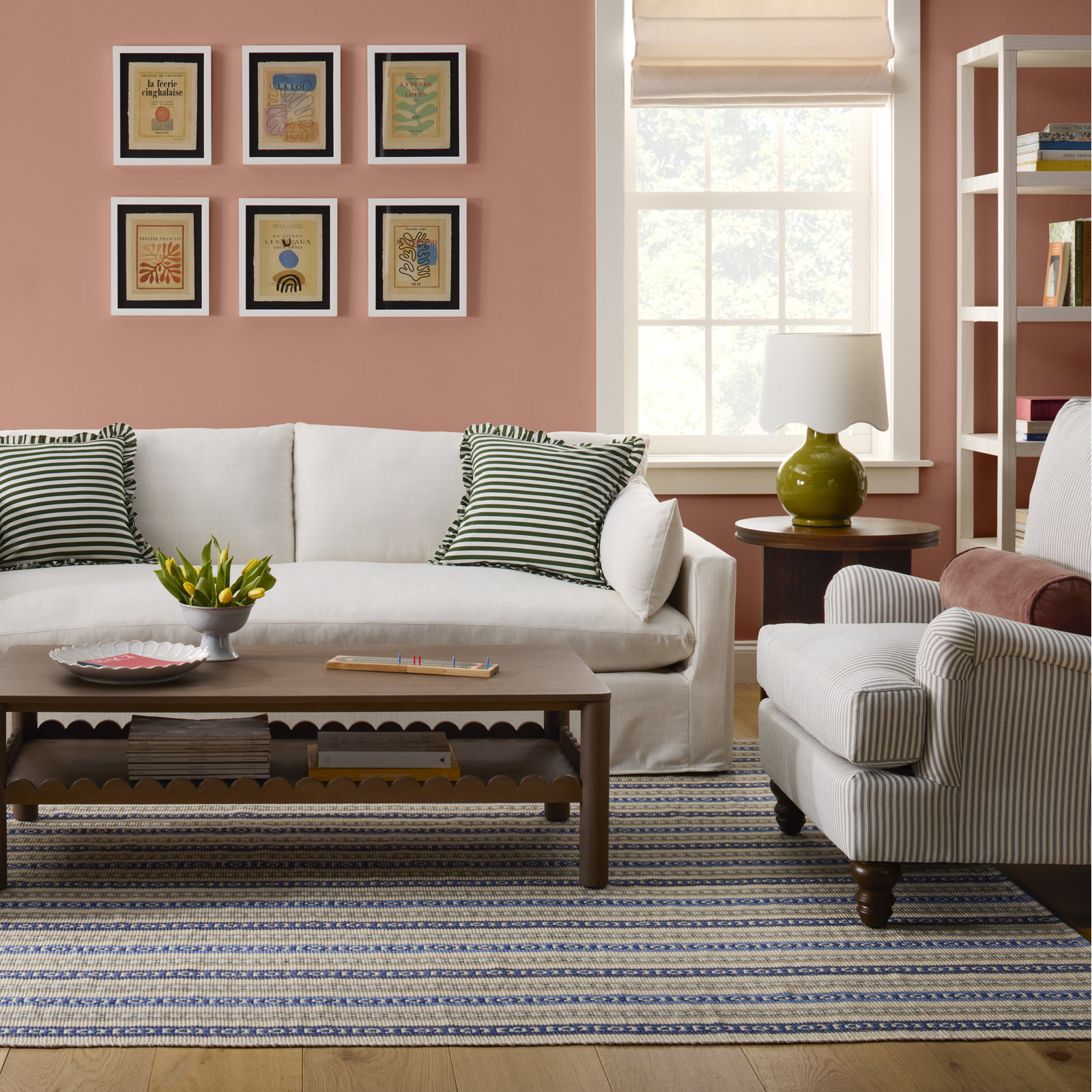 Walters Upholstered Armchair, Cruise Adrift