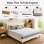 10 Inch  Queen Gel Memory Foam Large Mattress, Suitable For Cool Nights And Decompression, Medium Plush Mattress-838152110-838152109
