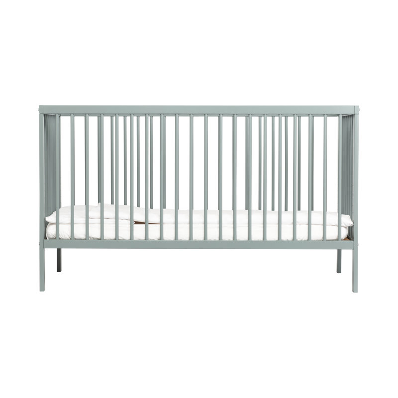 Midi Cot Bed, Stone Teal