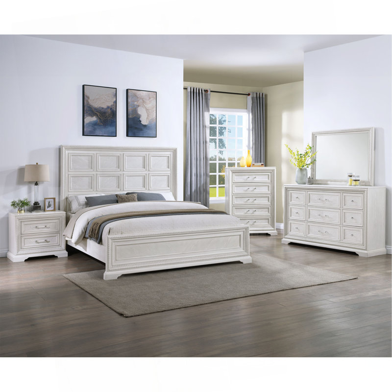 Mobilier de chambre à coucher 1pc, Grand lit