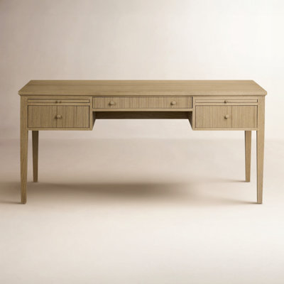 Bush 65.25 " Oak Executive Desk