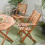 Folding Patio Dining Armchair