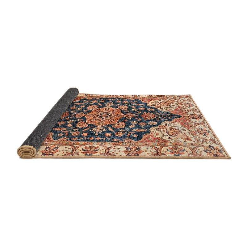 Abstract Indoor Rug, Round 4'
