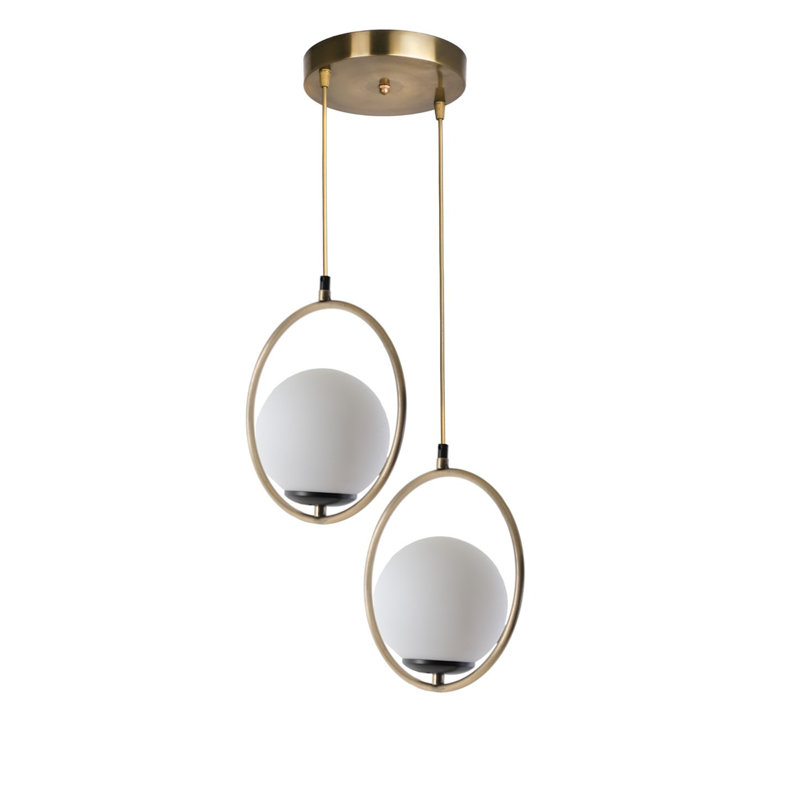 ConCo 2 - Light Gold Sphere Pendant