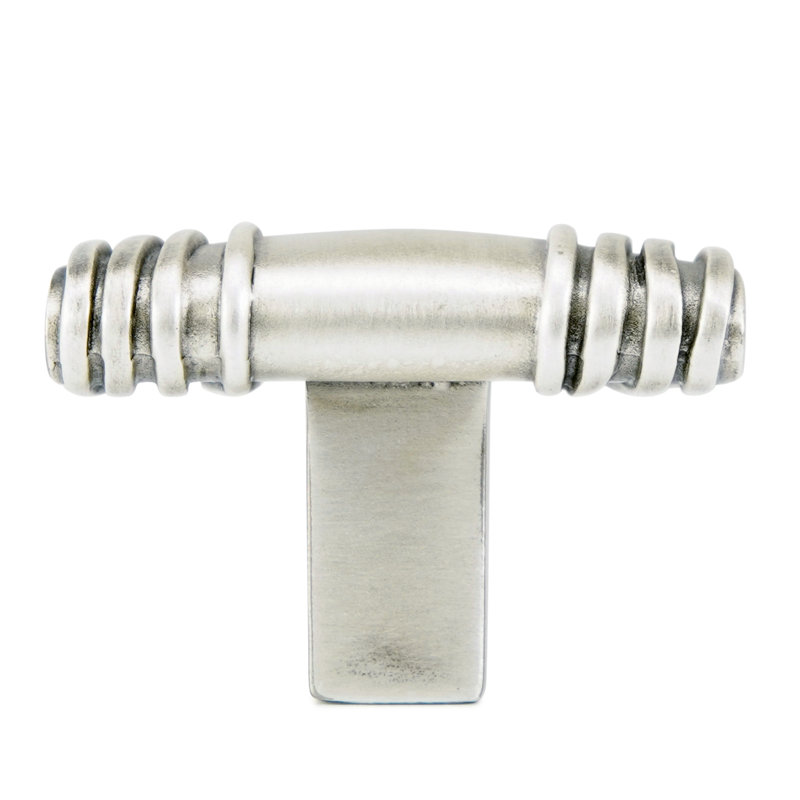 SHERBORNE RECT. KNOB; MATTE SILVER FINISH