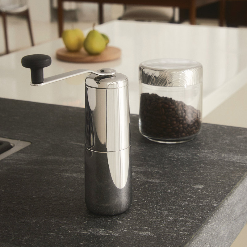 Alessi Slow Stainless Steel Manual Blade Coffee Grinder