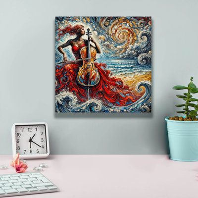 «Waves Of Music» par Rey Klimt, art mural