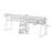 Varnell Steel Writing Desk-393178542