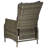 Patio Dining Table and Chairs Set Poly Rattan-565737538