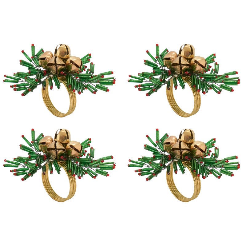 Napkin Ring Collection Iron Napkin Ring, Green