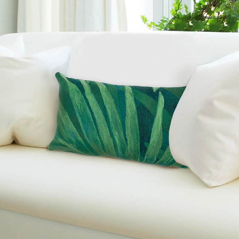 Floral Outdoor Throw Pillow