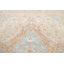 Tapis unique en laine noué à la main Oushak nouvel âge de 8 pi 8 po x 12 pi 5 po beige Avariella