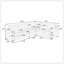 Ensemble de canapé modulaire 4 pièces Elegant-1612527928