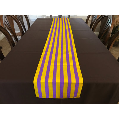 Stripes Print Table Runner