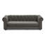Canapé surélevé durable pour chien avec tissu en lin confortable, mobilier moderne pour animaux de compagnie-90710669