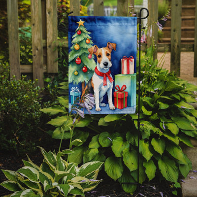 Christmas Reindeer Garden Flag