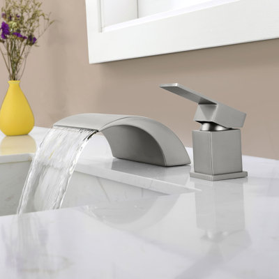 1 Handle Deck Waterfall Faucet