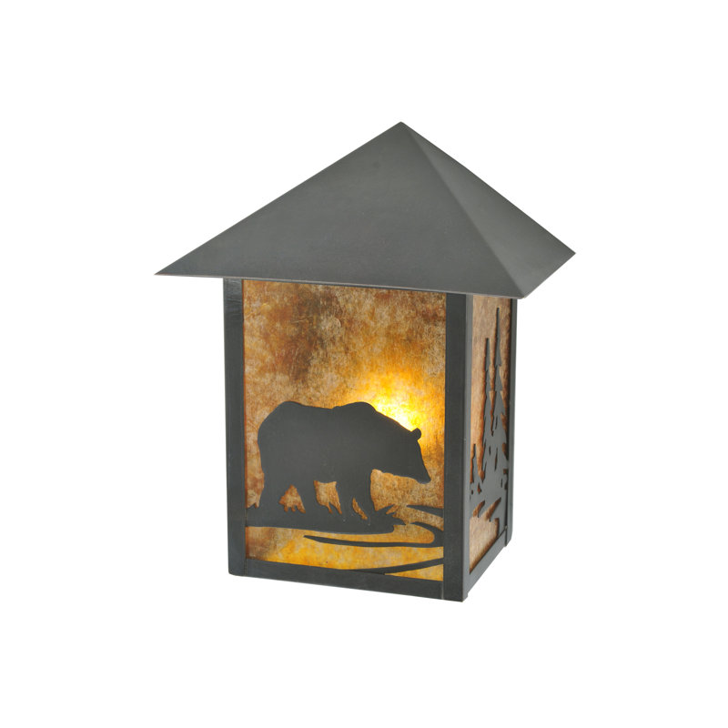 Rustic Lodge 1 - Light Outdoor Wall Lantern