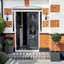 Textured Concrete Effect Square Planter By Idealist Lite-155563602