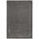 Nordic Power Loom Polyester Geometric Area Rug in Black/Taupe