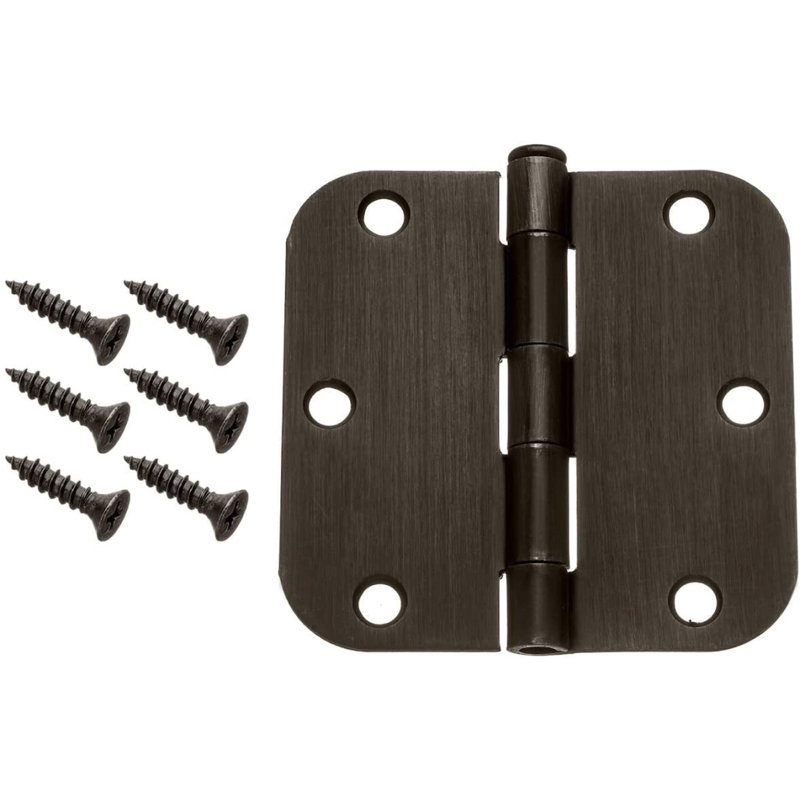 Single Door Hinge, Oil Rubbed Bronze