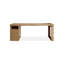 Bureau moderne et simple en bois massif avec tiroirs-1249267898-1249267894