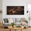 Art sur toile, aimant bronze-282082811
